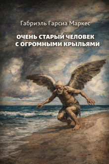 Очень старый человек с огромными крыльями