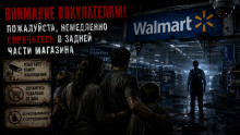 Внимание покупатели, пожалуйста, немедленно спрячьтесь в дальних отделах